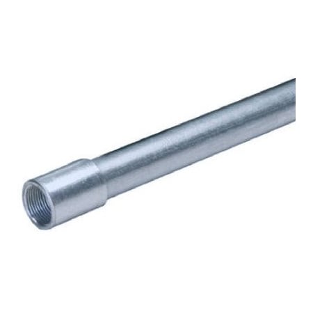 Allied Tube & Conduit Rigid Metallic Conduit, 3/4 in Trade Size, 10 ft, Steel, Galvanized 278887